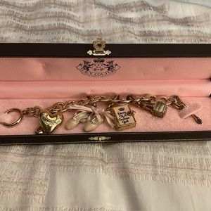 Juicy couture original necklace with charms